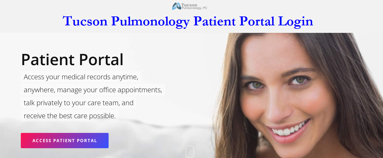 Tucson Pulmonology Patient Portal Login